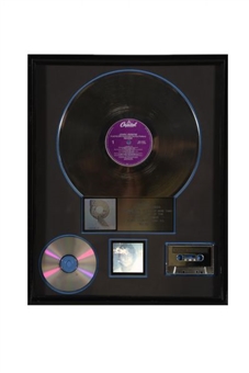 John Lennon IMAGINE RIAA Gold Record Award One Million Sales